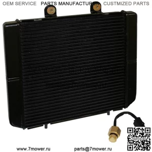 Радиатор для Polaris Sportsman 400 4X4 HO 2011 2012 2013 2014 с датчиком и крышкой