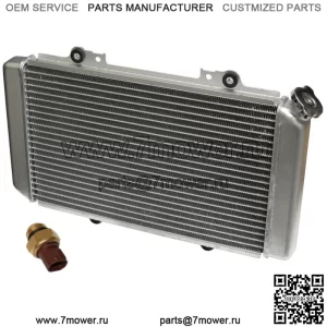 Радиатор для Yamaha Grizzly 660 YFM660F 4X4 2003 2004 с датчиком тепла