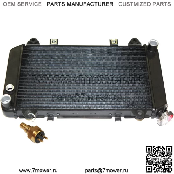 Задний радиатор с датчиком для Kawasaki KAF950 Mule 3010 Diesel 4X4 2003-2007
