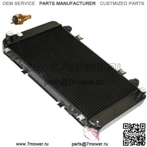 Радиатор с датчиком для Kawasaki KAF620 Mule 3010 Trans 4X4 2005 2006 2007 2008