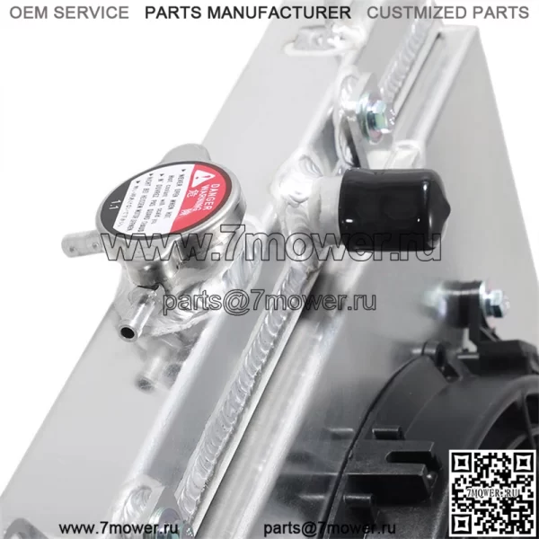 Алюминиевый радиатор с вентилятором для Yamaha YXZ1000R 2016-2018 OEM 2HC-E2461-00-00 - Image 3