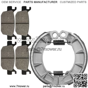 для Honda TRX500 Fe Fpe Foreman 4X4 2005-2011 Передние и задние тормозные колодки