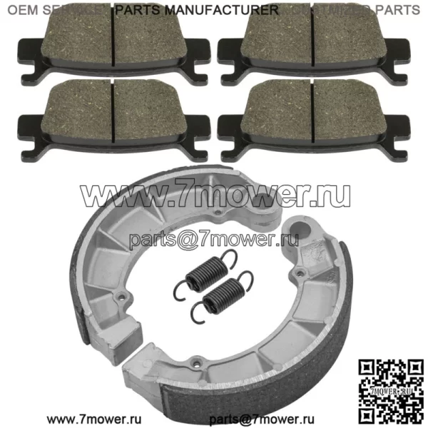 для Honda TRX500 Fe Fpe Foreman 4X4 2005-2011 Передние и задние тормозные колодки - Image 4