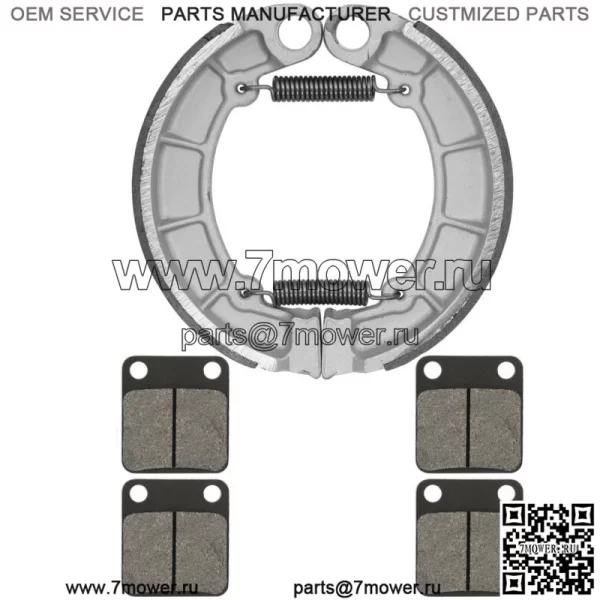 Передние и задние тормозные колодки для Kawasaki KVF400 Prairie 400 4X4 1997-2002
