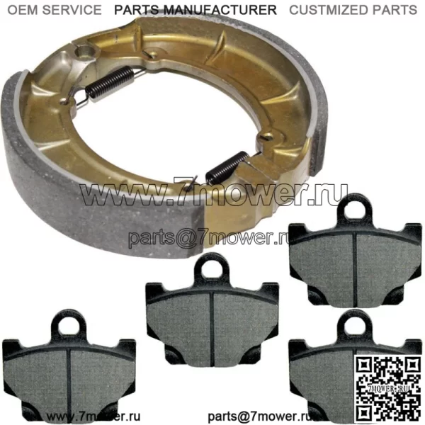 Передние тормозные колодки и задние колодки для Yamaha XJ750 XJ750D XJ750M Maxim 750 1981-83