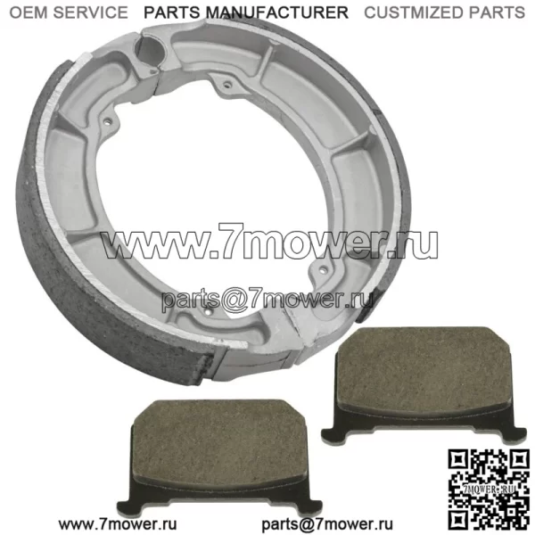 для Kawasaki KZ440 LTD Belt LTD Sport Belt 1982-83 Передние тормозные колодки и задние колодки - Image 4