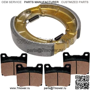 Передние тормозные колодки и задние тормозные колодки для Yamaha XV750 Virago 750 1988-1997