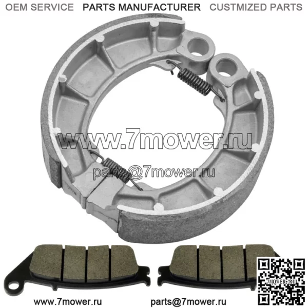 Передние тормозные колодки и задние тормозные колодки для Honda CB750 Nighthawk 750 1991-2003 - Image 4