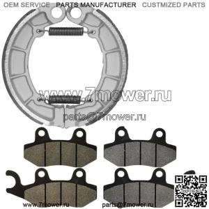 Передние и задние тормозные колодки для Kawasaki KLF300 Bayou 300 4X4 1995-2004