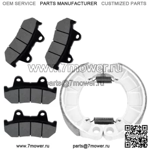 Передние и задние тормозные колодки для Honda VT700C VT700 C Shadow 700 1986-1987