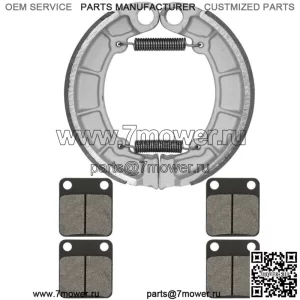 Передние тормозные колодки и задние колодки для Kawasaki KVF300 Prairie 300 4X4 1999 00 01 02
