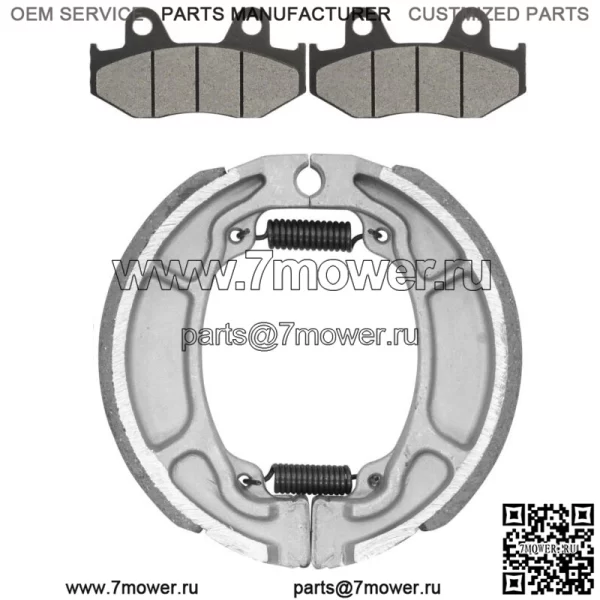 Передние тормозные колодки и задние тормозные колодки для Honda Elite 110 NHX110 2010 2011