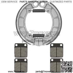 Передние тормозные колодки и задние колодки для Kawasaki KVF400 Prairie 400 1998 99 00 01 02