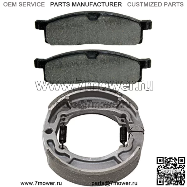 для Yamaha Tt350 Acier Tt 350 1986-1993 Передние тормозные колодки и задние тормозные колодки