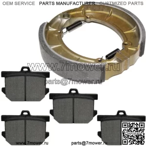 Передние тормозные колодки и задние тормозные колодки для Yamaha XV920R Virago 1981 1982