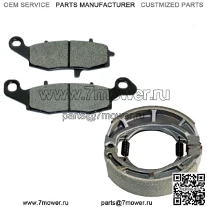 Передние и задние тормозные колодки для Suzuki TU250X 2009-2019 / 54402-07810 59301-33840