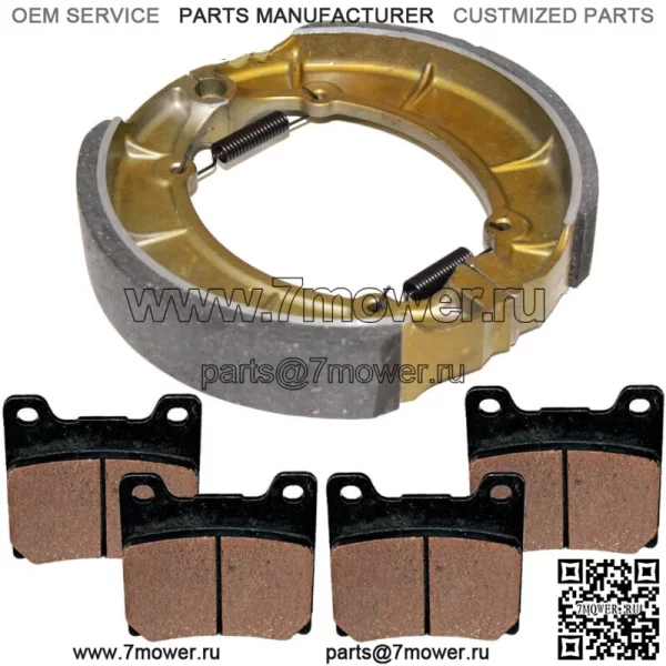 Передние тормозные колодки и задние тормозные колодки для Yamaha XV700 Virago 700 1984-1987