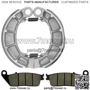 Передние тормозные колодки и задние тормозные колодки для Honda VT600 Shadow 600 1993-2000