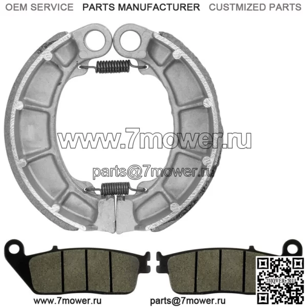 Передние тормозные колодки и задние тормозные колодки для Honda VT600 Shadow 600 1993-2000