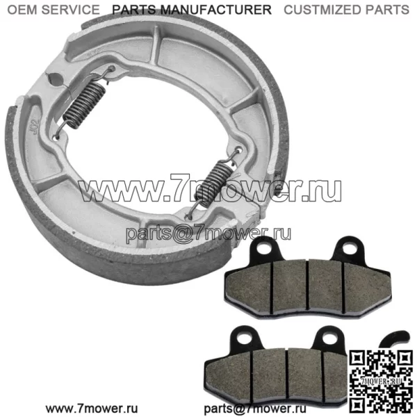для Honda VT125C Shadow 1999-2008 Передние тормозные колодки и задние тормозные колодки - Image 4