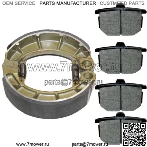 Передние тормозные колодки и задние тормозные колодки для Honda CX5001978 1979 1980 1981