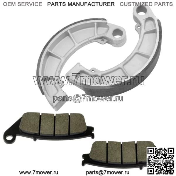 Передние тормозные колодки и задние колодки для Honda Cl400 1998, Nv400Cb Steed 400 VLX 2001 - Image 4