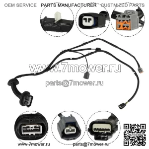 AL3T-14632-DD для 09-14 Ford F150 CREW Cab задняя дверь соединительный жгут проводов правый