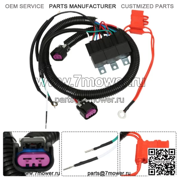 Подходит для 1998/1999–2005/2006 ECU Control Dual Electric Fan Upgrade Wiring