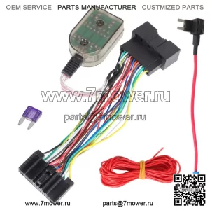 Заводской радиоприемник Добавить усилитель сабвуфера Plug&Play Жгут проводов для F-250/350/450