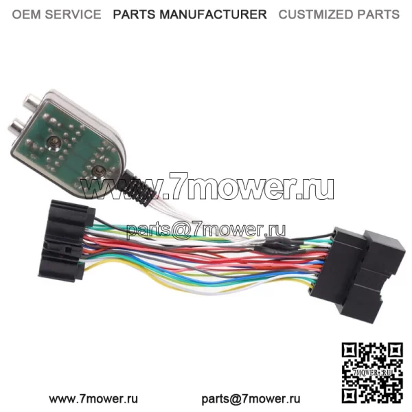 Заводской радиоприемник Добавить усилитель сабвуфера Plug&Play Жгут проводов для F-250/350/450 - Image 2
