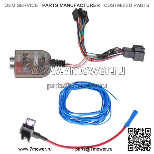 Радиоприемник Добавить усилитель сабвуфера Plug & Play Проводка для Hummer Pontiac 2008-2009