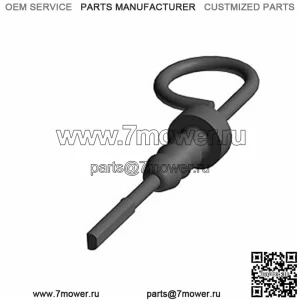 Масляный щуп для двигателя Polaris Off Road, 454 мм, оригинальная деталь OEM 3023640, кол-во 1