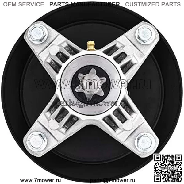Шпиндель для MTD Cub Cadet LTX1042 LT2000 LTX 1045 1046 LT-2000 2200 918-04865A 618-04865A 2 шт. в упаковке - Image 4