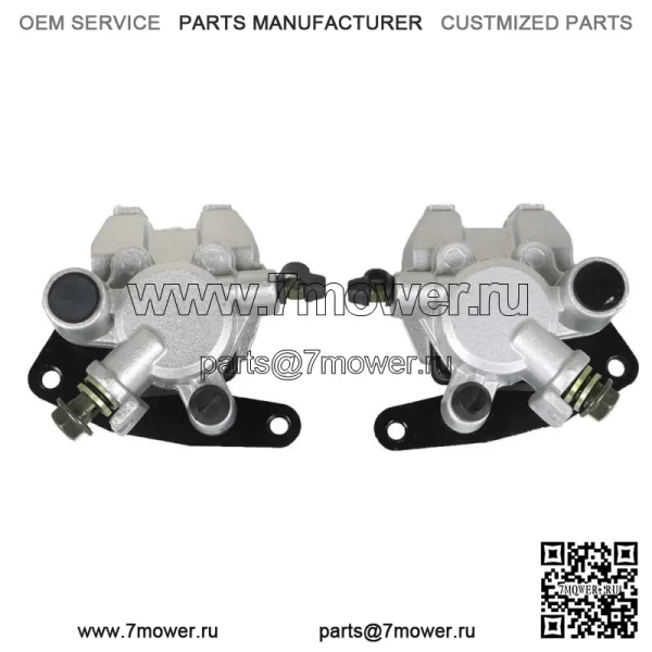 Передние тормозные суппорты + тормозные роторы для Yamaha Grizzly 350 YFM350G 2007-2012 НОВЫЕ - Image 3