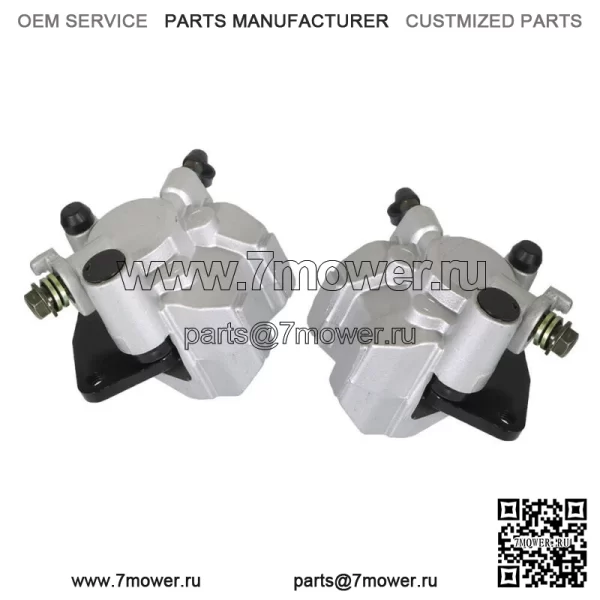 Передние тормозные суппорты + тормозные роторы для Yamaha Grizzly 350 YFM350G 2007-2012 НОВЫЕ - Image 4