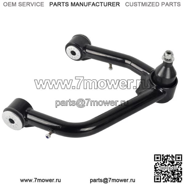 Передний верхний рычаг управления 2-4" подъем для 19-22 GMC Sierra 1500 Chevy Silverado черный - Image 2
