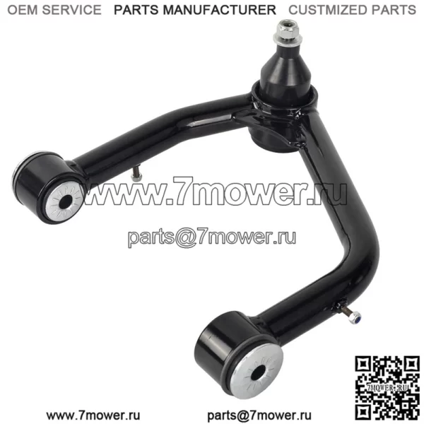 Передний верхний рычаг управления 2-4" подъем для 19-22 GMC Sierra 1500 Chevy Silverado черный - Image 4