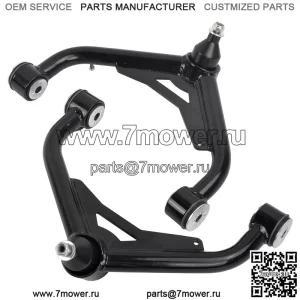 Передние верхние рычаги управления 2-4" для 2000-2010 Chevy GMC 2500 3500 HD черные