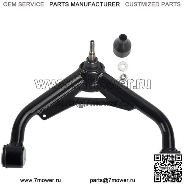 Передние верхние рычаги управления 2-4" для 2000-2010 Chevy GMC 2500 3500 HD черные - Image 4