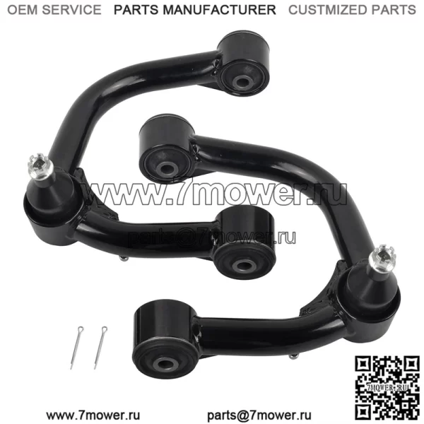 Передние верхние рычаги управления 2-4" подъем для 2003-22 Toyota 4Runner 2003-09 Lexus черный