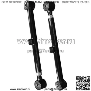 0-6” подъем регулируемый задний нижний рычаг управления для RAM 1500 09 10-18, Jeep Gladiator 20-21, 2шт регулируемый комплект подвески трубчатые рычаги подъем от 0 до 6 дюймов