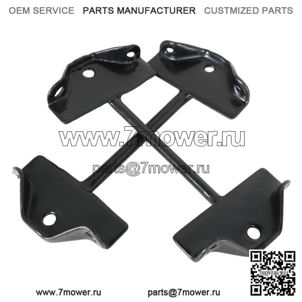 2x пара кронштейнов для крепления аккумуляторной батареи для Dodge Ram 1500 2500 3500 55275220 - Image 3