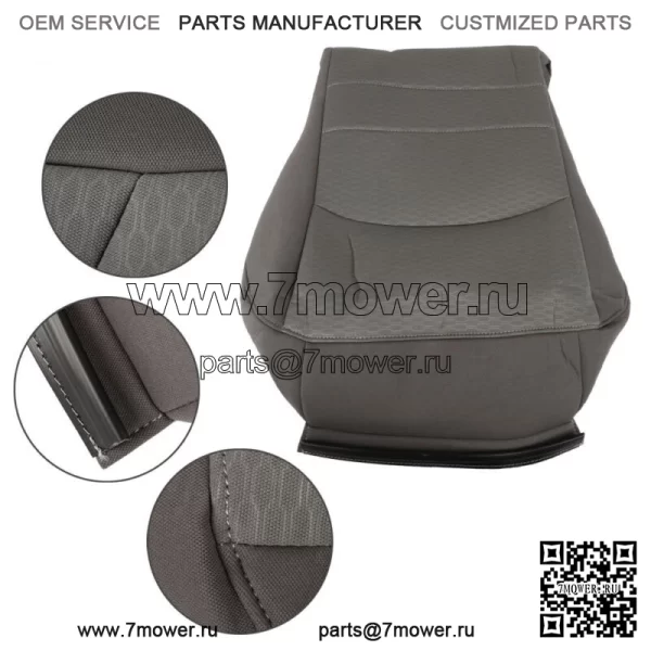 Для 2013-2017 2018 Dodge Ram 1500 2500 3500 Нижняя крышка сиденья водителя серая - Image 2