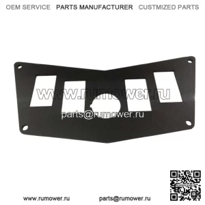 POLARIS RZR 800 900 570 ПЛАСТИНА ПЕРЕКЛЮЧАТЕЛЕЙ ПРИБОРНОЙ ПАНЕЛИ КРУГЛАЯ МЕТАЛЛИЧЕСКАЯ 5 ПЕРЕКЛЮЧАТЕЛЕЙ КУЛИСНАЯ