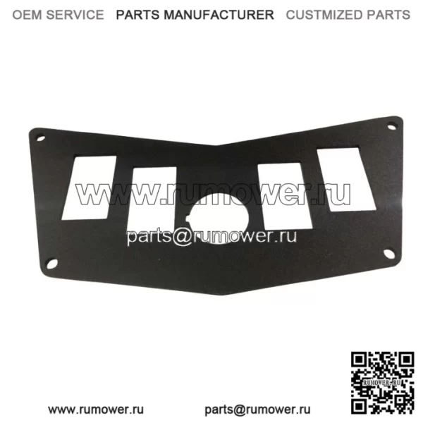 POLARIS RZR 800 900 570 ПЛАСТИНА ПЕРЕКЛЮЧАТЕЛЕЙ ПРИБОРНОЙ ПАНЕЛИ КРУГЛАЯ МЕТАЛЛИЧЕСКАЯ 5 ПЕРЕКЛЮЧАТЕЛЕЙ КУЛИСНАЯ